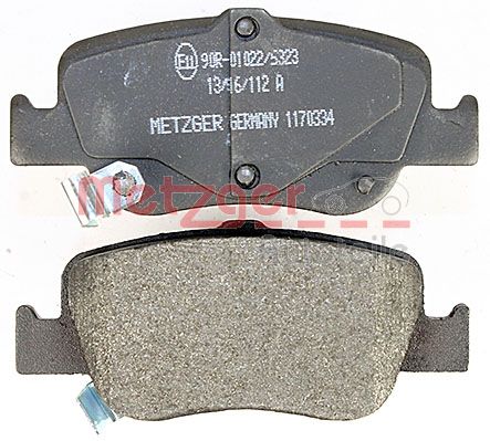 METZGER 1170334 GREENPARTS Bremsbelagsatz, Scheibenbremse
